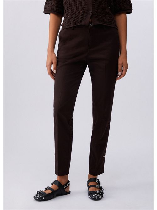 Pantaloni chino slim fit LIU JO | WA6474T373A/91109
